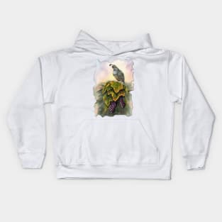 Vineyard Quail Kids Hoodie